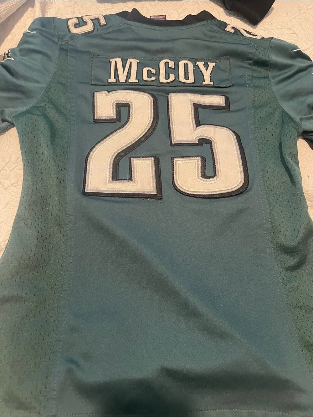 NFL Nike Youth Size M 25 McCoy short sleeve Jersey